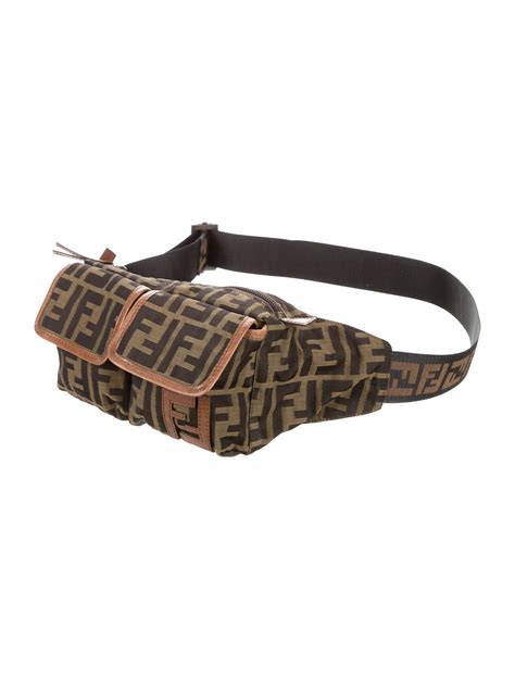 fendi waist bag black|authentic Fendi bags.